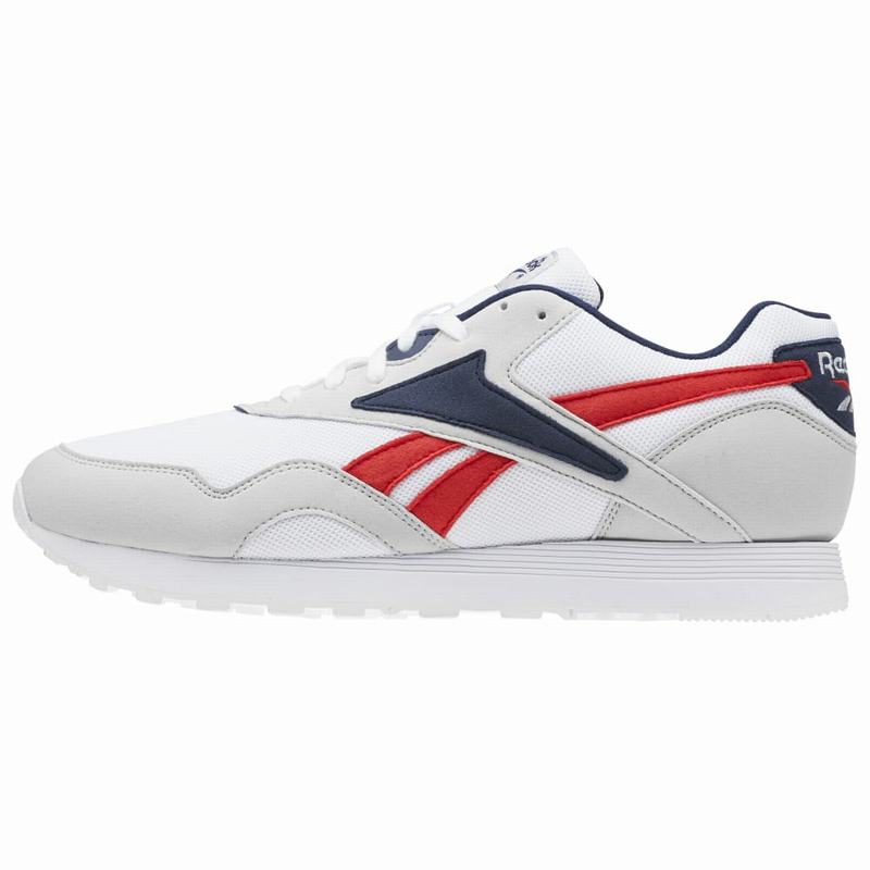 Reebok Rapide Mu Tenisky Damske - Siva/Biele/Námornícka Modrá/Červené XK2375ID